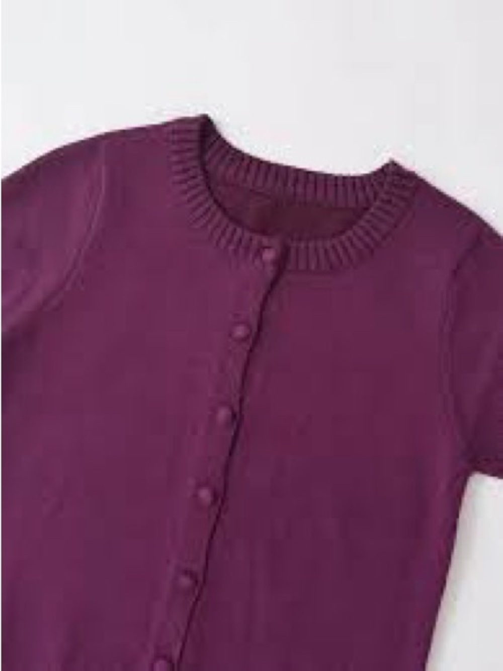 Paloma SP Crewneck Top in Deep Plum
